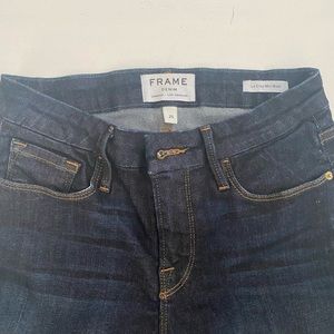 Frame cropped jeans